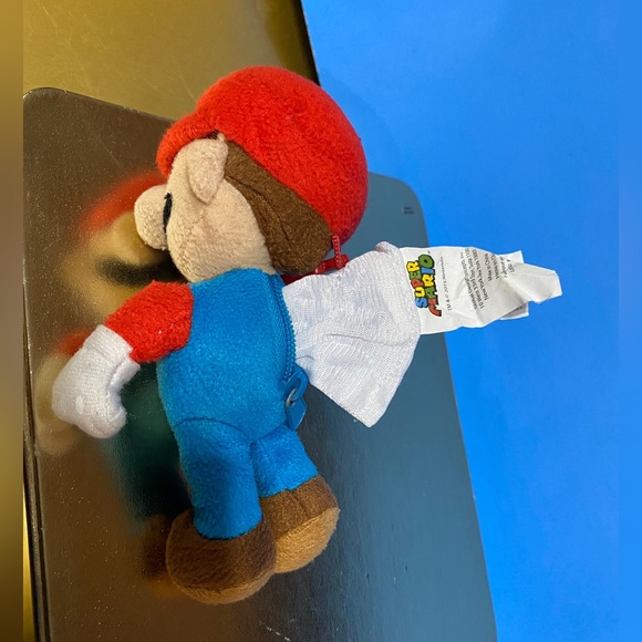 NINTENDO SUPER MARIO BROTHERS VTG 2015 PLUSH KEYCHAIN CLIP ON ZiP POUCH 7” - Picture 9 of 9